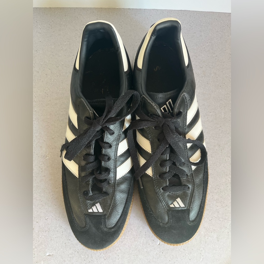 Adidas Samba MN Millennium Black White Gum Men’s 12.5 Unisex Casual Shoes IF1952 - Picture 2 of 7